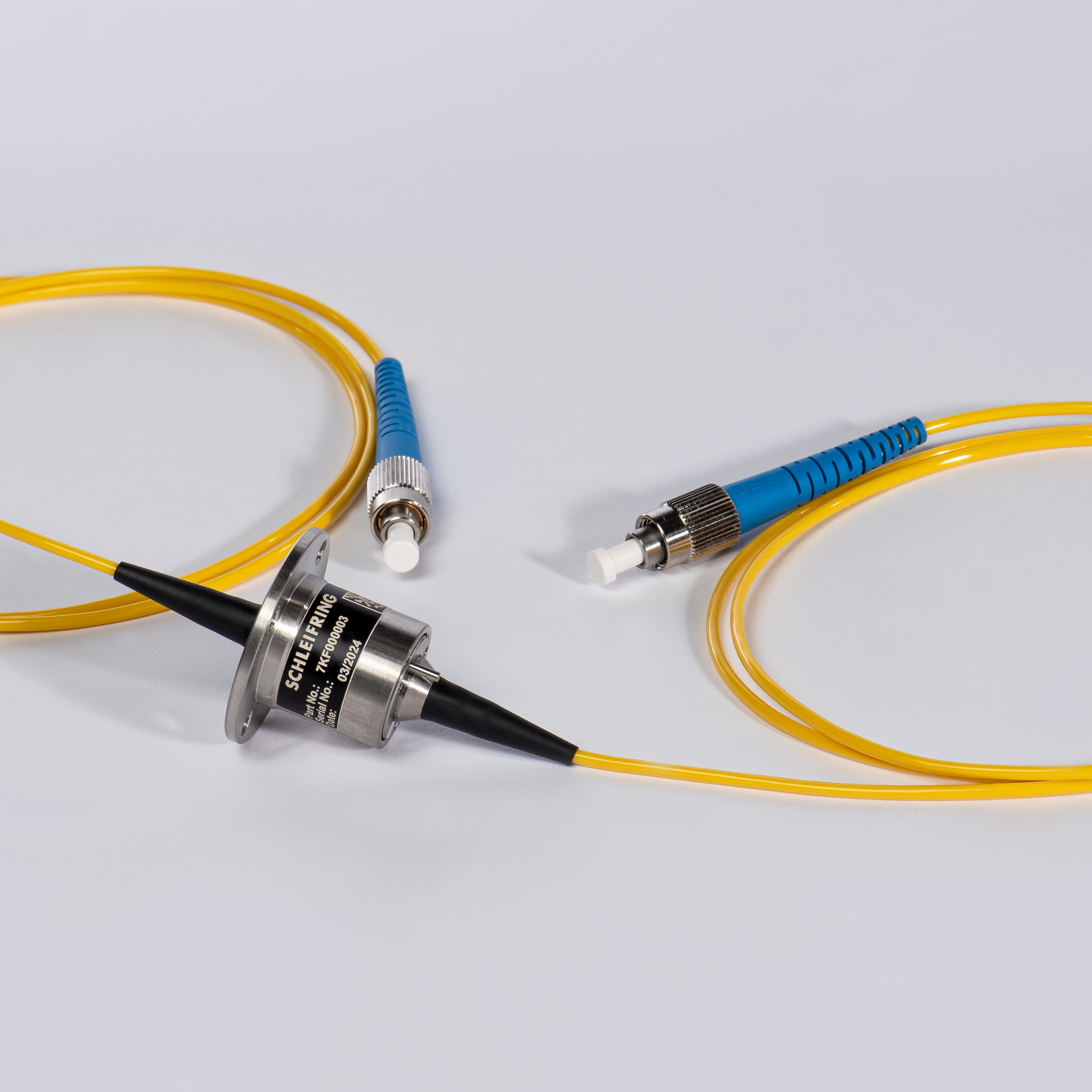 Faseroptischer Drehübertrager Single Mode FC/PC · 3 | 7KF000003