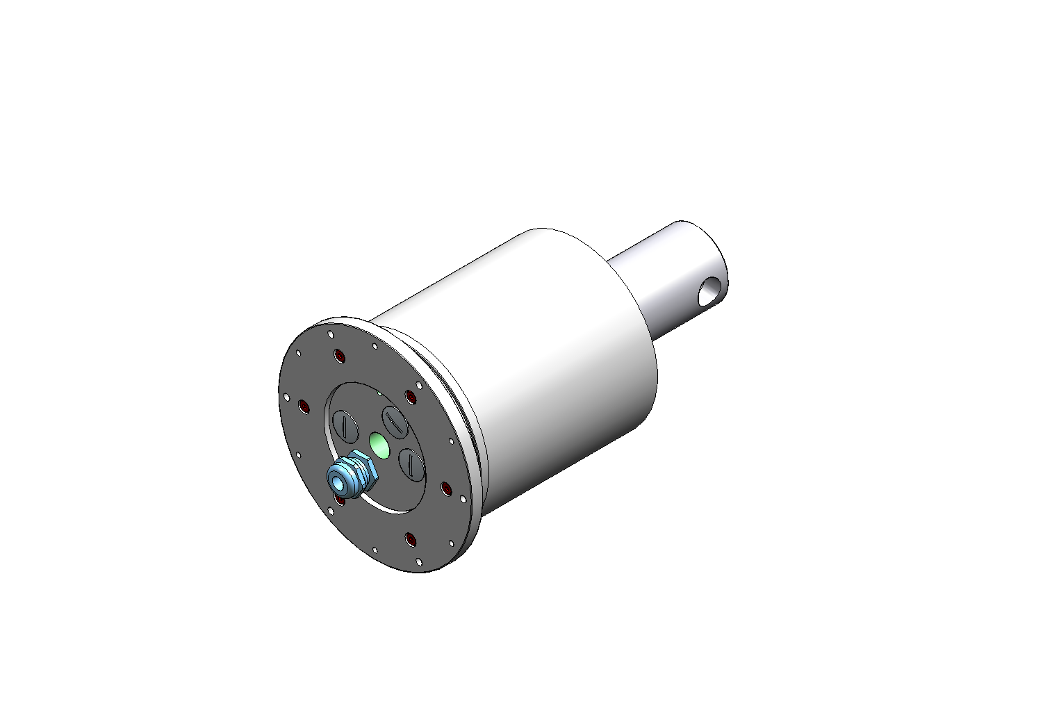 Schleifring Low-Power (125 V / 6 A) Ethernet Drehdurchführung für Medien (1-Kanal) · 92 | 7KM000092